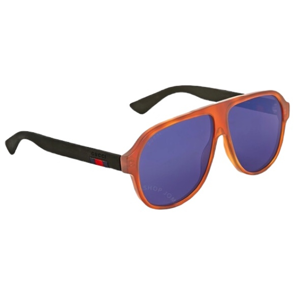 ‼️SOLD‼️GUCCI *!100 %AUTHENTICS!*
Havana Aviator Sunglasses
GG0009S-002 59 - Picture 2 of 11